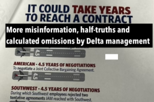 More Misinformation, Half-Truths and Calculated Omissions by Delta Management