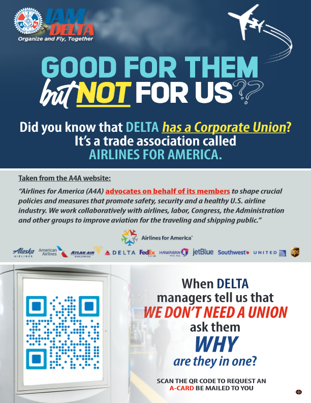 Delta Not Good For Us Flyer