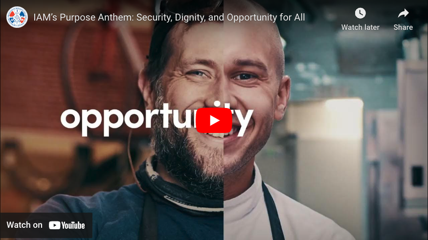 IAM’s Purpose Anthem: Security, Dignity, and Opportunity for All