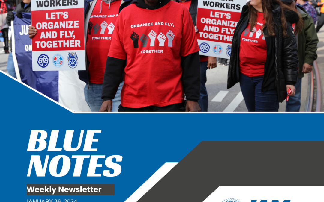Profit Sharing, Hitting the Halls of Congress and Pilot Support! – Blue Notes 29