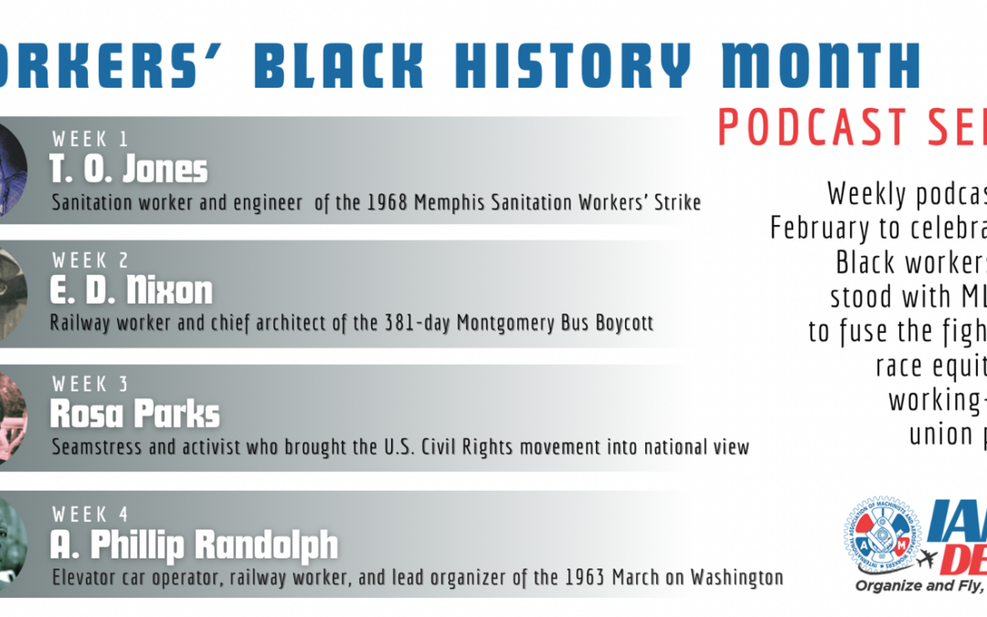 IAM Delta Campaign Celebrates Black History Month: T.O. Jones of the Memphis Sanitation Strike