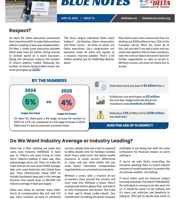 Do We Want Industry Average or Industry Leading? – Blue Notes 76